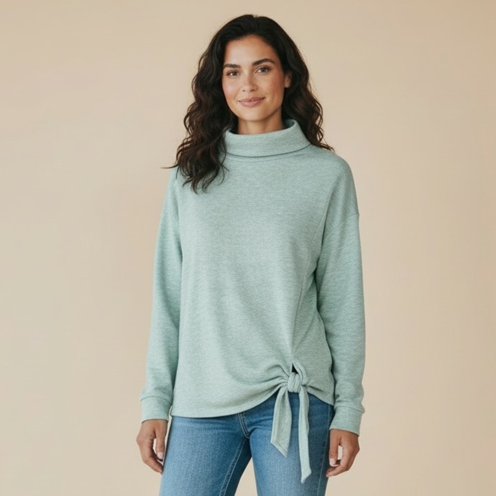 Simply Vera Vera Wang Mock Neck Sweater